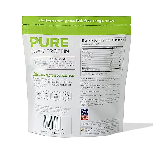SFH Pure Whey Protein Powder Best Tasting 100% Grass Fed Whey | All Natural - Maple Wellness Supplements