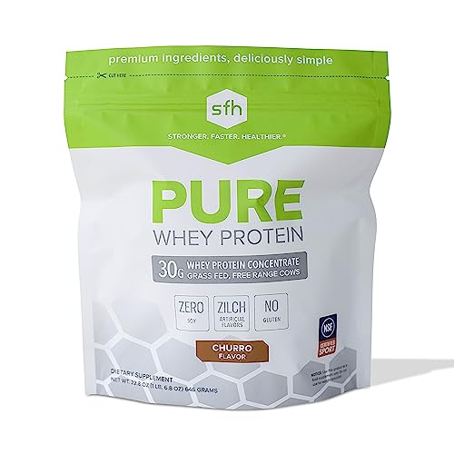 SFH Pure Whey Protein Powder Best Tasting 100% Grass Fed Whey | All Natural - Maple Wellness Supplements