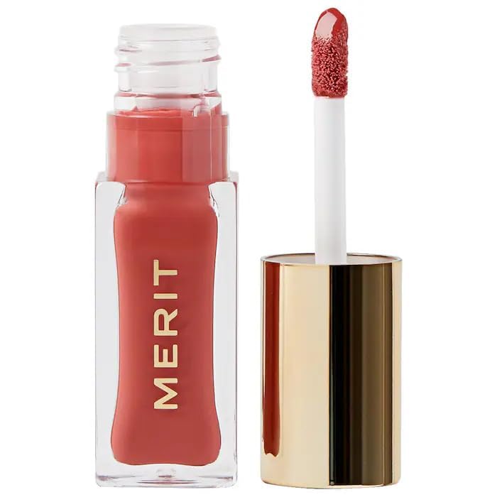 Shade Slick Hydrating Tinted Lip Oil, Hydrating & Nourishing, Non-Sticky, Lightweight, Long-Lasting, Plumping, Healthy-Looking Shine, Travel-Friendly - Color: Pink Beet - (cool pink) - Maple Wellness Supplements