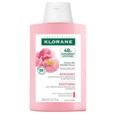 Shampoo with peony - soothing - Laboratoire KLORANE - Maple Wellness Supplements