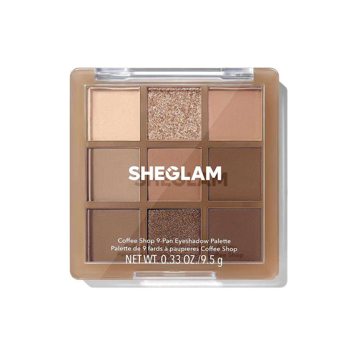 SHEGLAM Eyeshadow Palette 9-Color Ultra-pigmented Shimmer & Matte Shades, Vegan & Cruelty-free-Coffee Shop - Maple Wellness Supplements