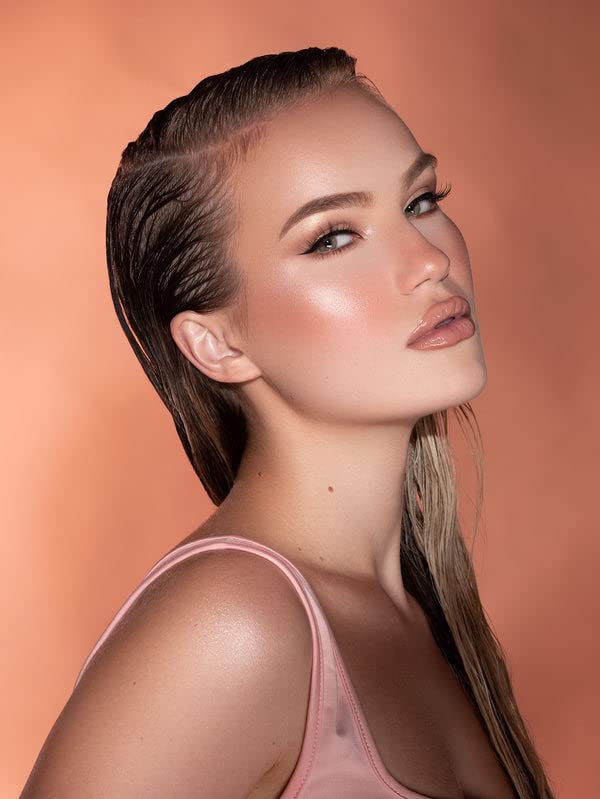 SHEGLAM Glow Bloom Liquid Waterproof Highlighter Long Lasting Cream Highlighter with Shimmer Dewy Finish - Vanilla Frost - Maple Wellness Supplements