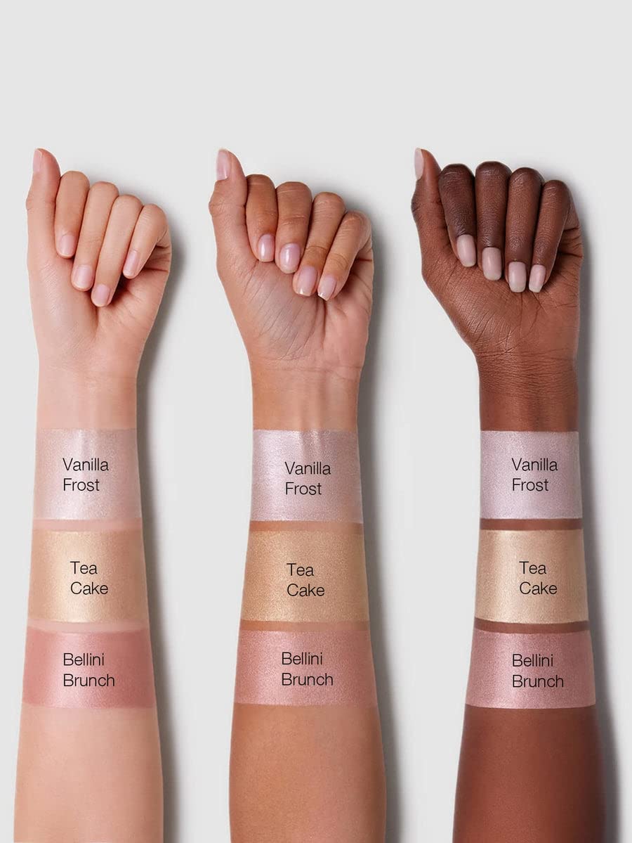 SHEGLAM Glow Bloom Liquid Waterproof Highlighter Long Lasting Cream Highlighter with Shimmer Dewy Finish - Vanilla Frost - Maple Wellness Supplements