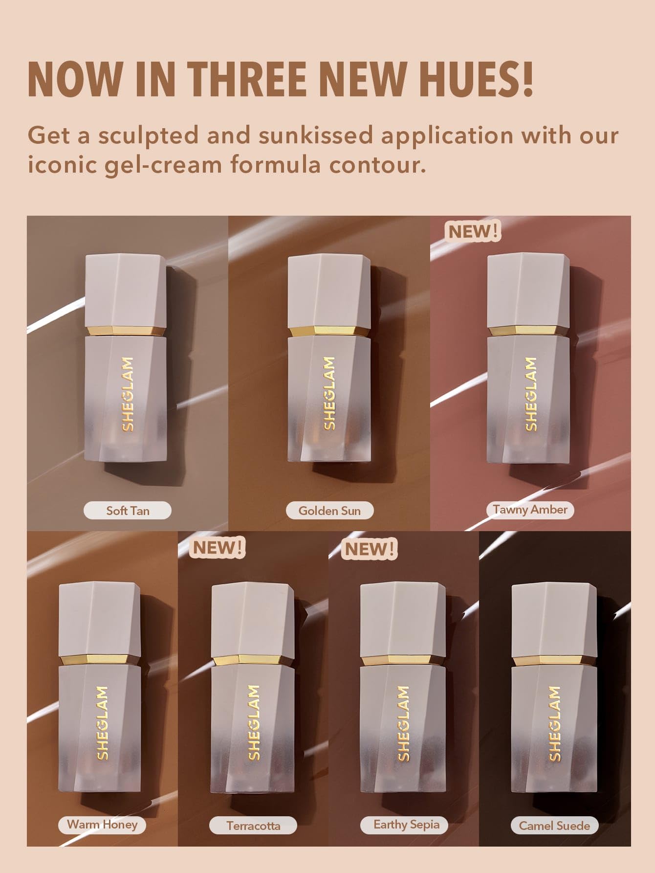 SHEGLAM Sun Sculpt Liquid Contour Stick Long Lasting Cream Bronzer Makeup-Warm Honey - Maple Wellness Supplements