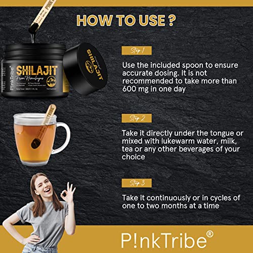 Shilajit Resin, Original Himalayan Shilajit 30g - Gold Grade 100% Pure, Rich in Fulvic - Maple Wellness Supplements