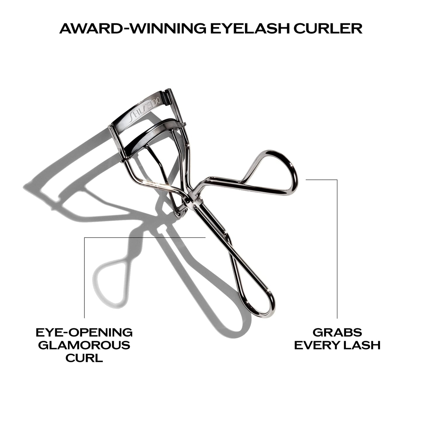 Shiseido Eyelash Curler - Crimps & Curls Lashes for Perfect, Eye-Framing Fringe - Gentle & Safe - Includes Replacement Pad - Maple Wellness Supplements
