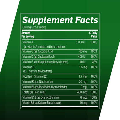Shot B Multivitamin Complex, B-Energy, Vitamin B Complex with Antioxidant Support, B Complex Vitamins with A, C, D, E & Folic Acid - Maple Wellness Supplements
