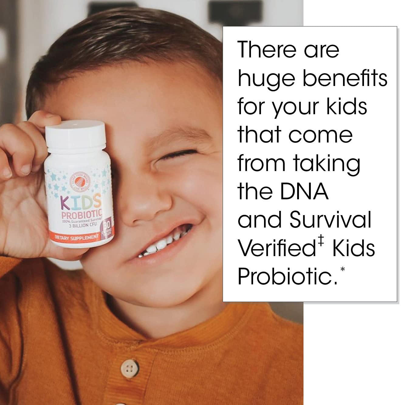 Silver Fern Brand Family Probiotics - Ultimate Adult Probiotic (1 Bottle = 60 Capsules) Plus Ultimate Children's Probiotic for Kids (1 Bottle = 30 Chewables) - Gut Health & Microbiome Support - Maple Wellness Supplements