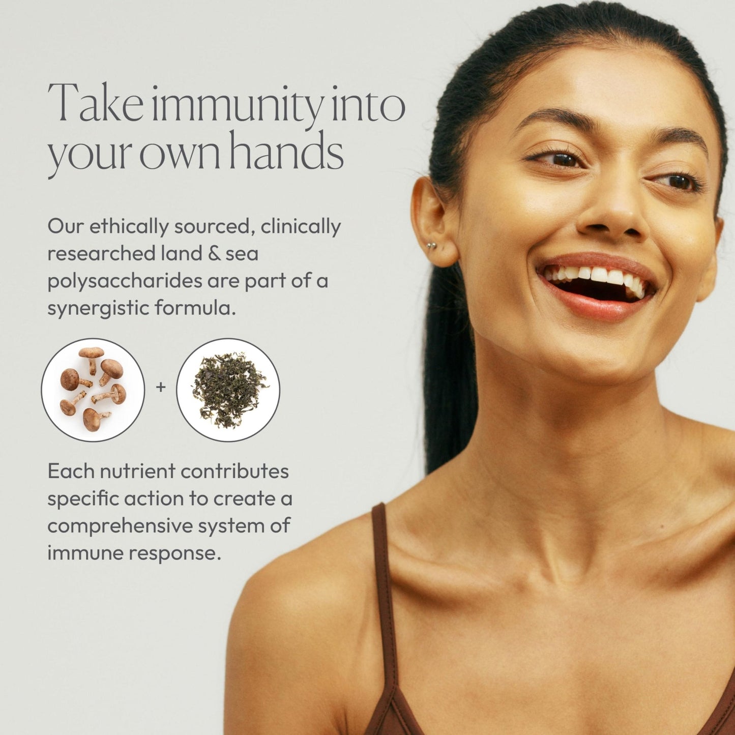 Simplix | Natural Supplement to Strengthen The Immune System | Respond to Outbreaks | Source of Highly Researched Mushroom & Seaweed Polysaccharides 60 Veggie Capsules (1 Pack) - Maple Wellness Supplements