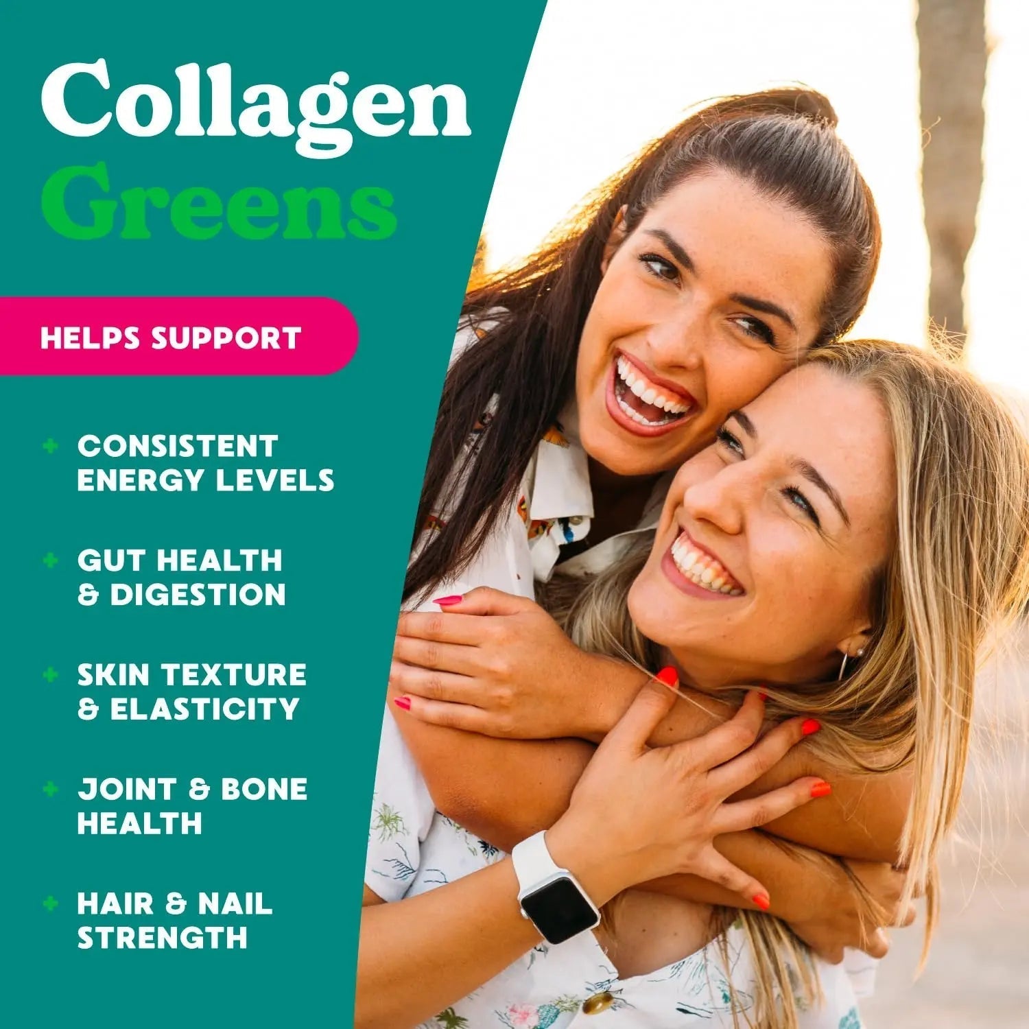 Simply Blossom Nutrition - Daily Greens & Superfood Powder + Collagen + Probiotics for Women's Digestive Health & Bloating Relief. Help Your Health Bloom - 2 Month Supply - Maple Wellness Supplements