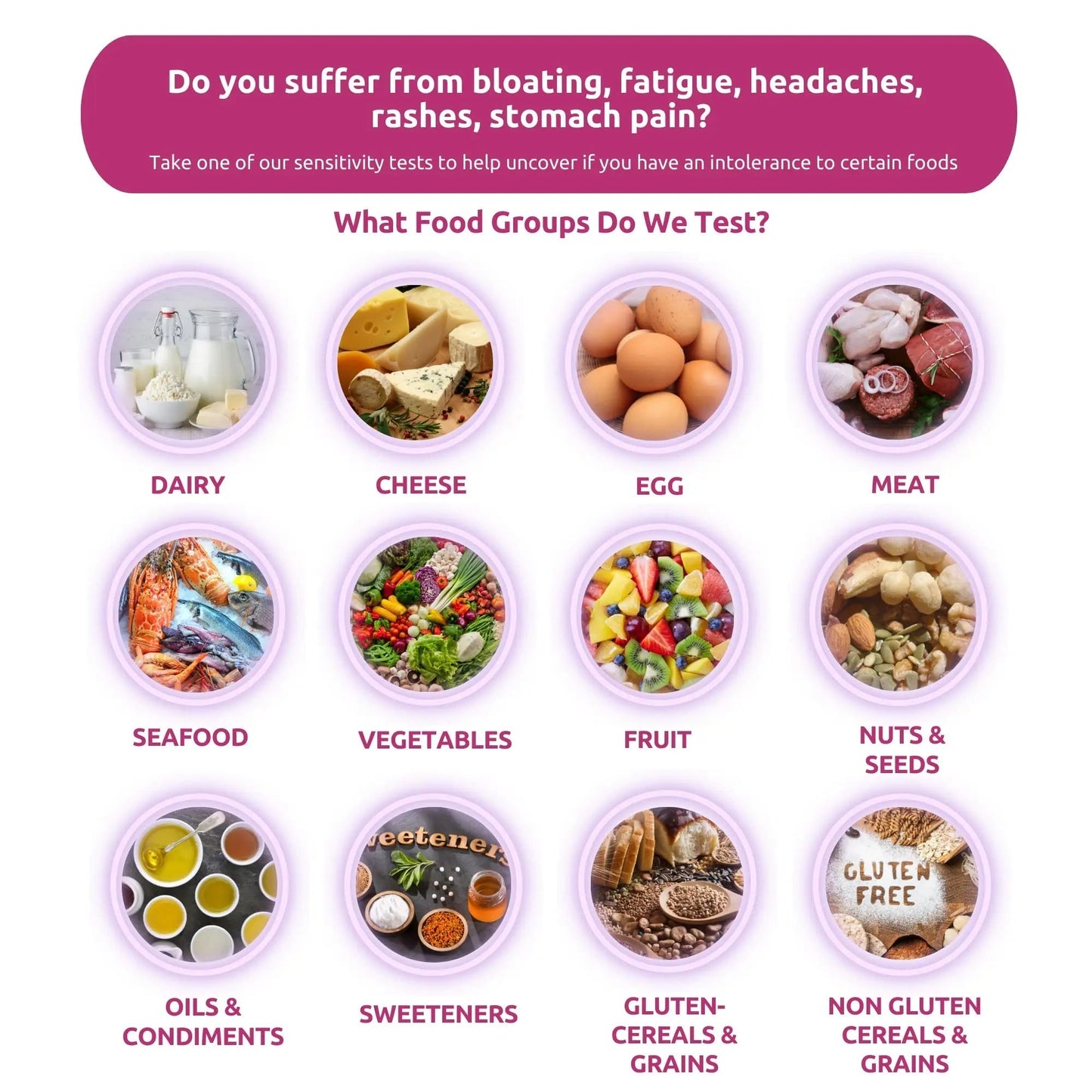 Simply Sensitivity Checks 1350+ Items Food Sensitivity Test Kit for Adults – Foods & Non-Foods, Including Lactose, Gluten, Vitamins, Minerals, Gut Health & More – at-Home Food Intolerance Test Kit - Maple Wellness Supplements