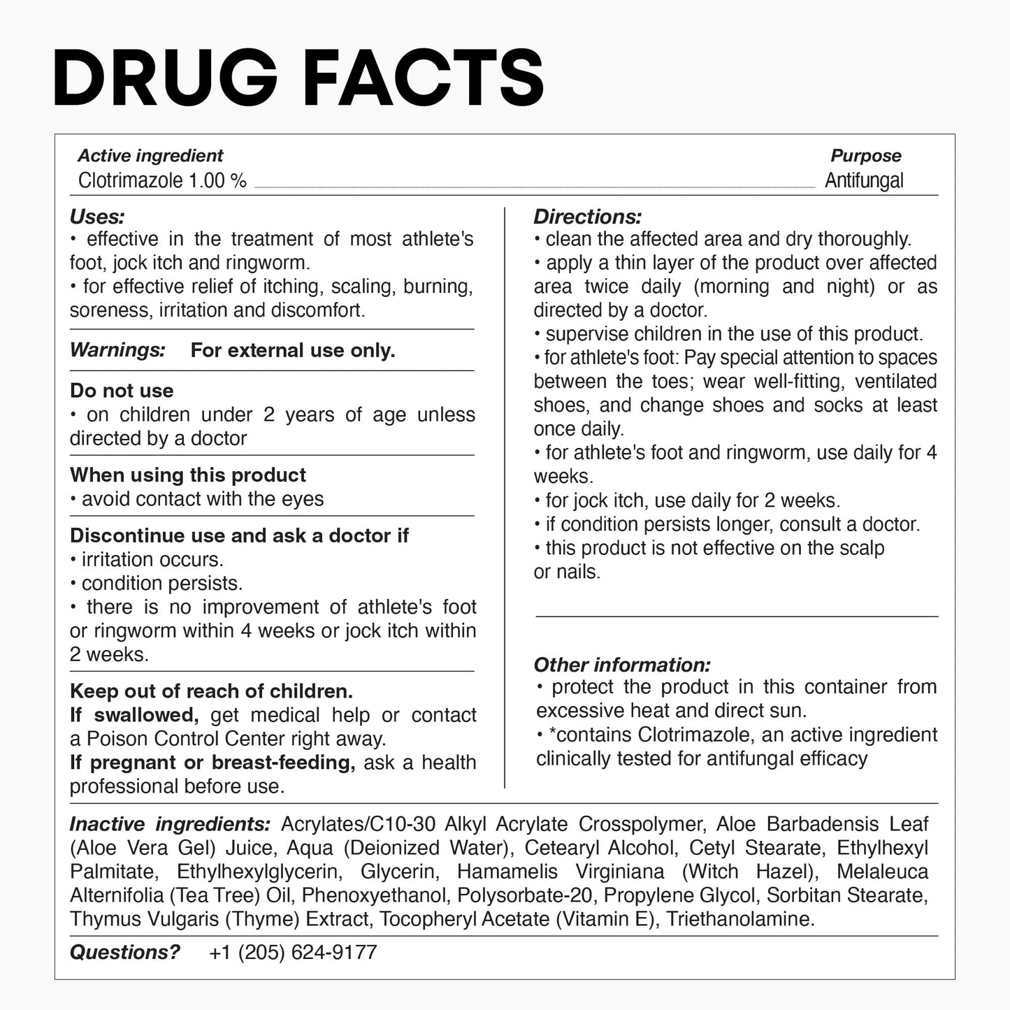 SimplyVital Clotrimazole Antifungal Cream - Treats Most Athlete’s Foot, Jock Itch, Ringworm, Clotrimazole 1% Anti Fungal Cream for Skin, Athletes Foot Treatment, Ring Worm Medication for Humans, 2 oz - Maple Wellness Supplements