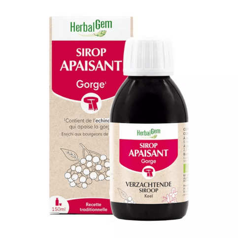 Sirop Apaisant (ex-Refroidissements) BIO 250 ml HERBALGEM - Maple Wellness Supplements