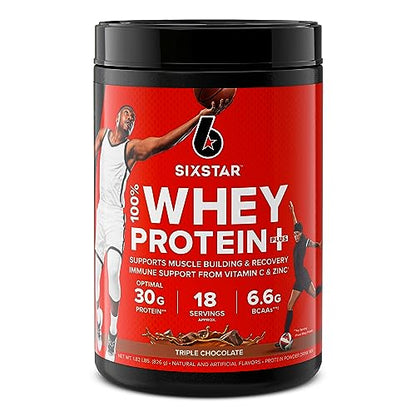 Six Star Elite Series 100% Whey Protein Plus Triple Chocolate 1.8lbs US - Maple Wellness Supplements