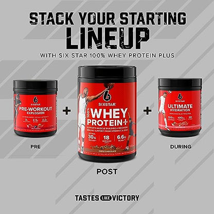 Six Star Elite Series 100% Whey Protein Plus Triple Chocolate 1.8lbs US - Maple Wellness Supplements