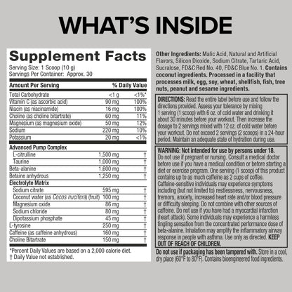 Six Star Pre-Workout Explosion, Grape (30 Servings) - Preworkout Energy Powder Supplement for Men & Women - Workout Drink Mix with L-Tyrosine & Beta Alanine - Maple Wellness Supplements