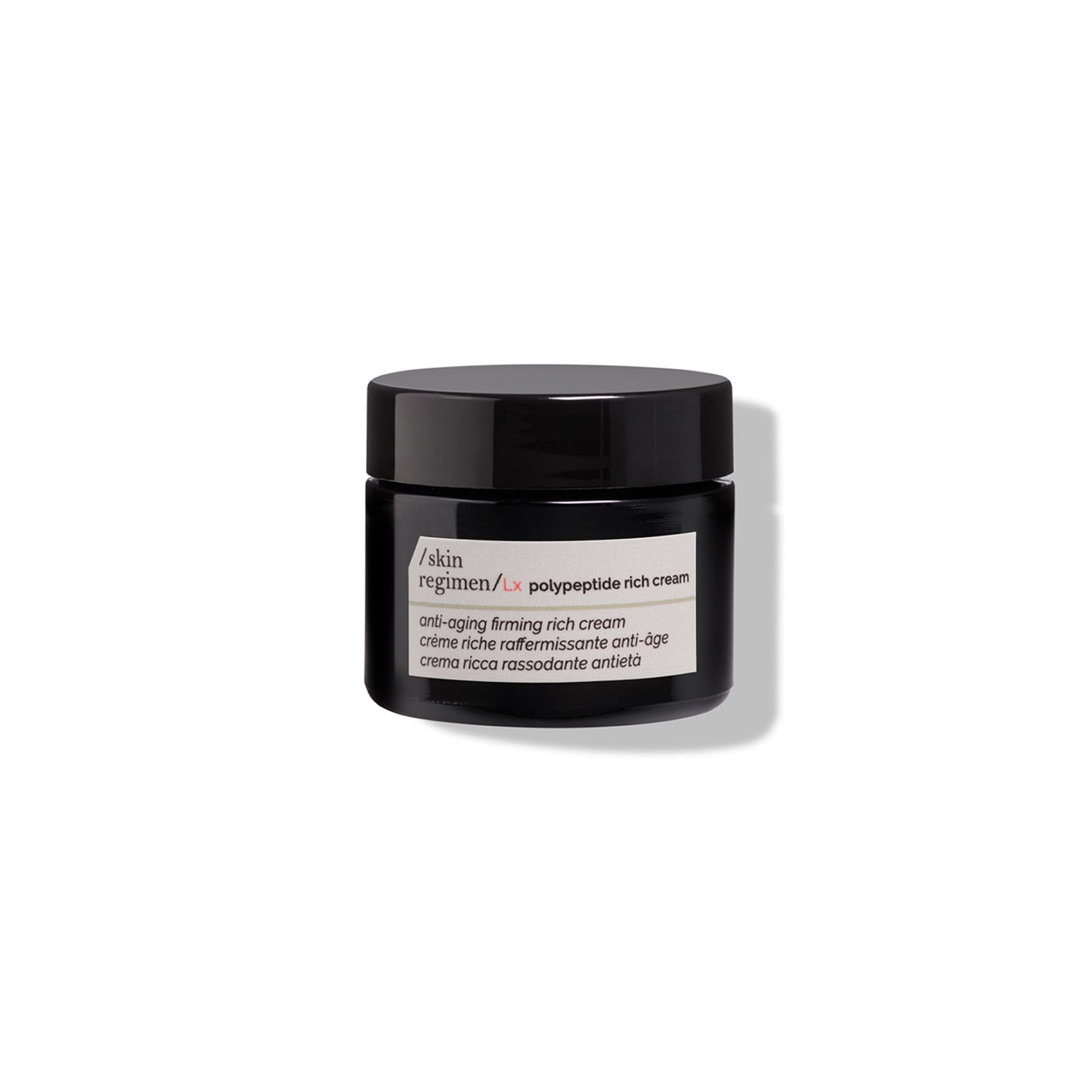 /skin regimen/ Lx Polypeptide Rich Cream, Anti-Aging Firming Moisturizer, Nourishes, Corrects Wrinkles, Longevity Complex™, Peptides, Clean Beauty, Vegan, Mature & Dry Skin, 1.69 Fl Oz - Maple Wellness Supplements