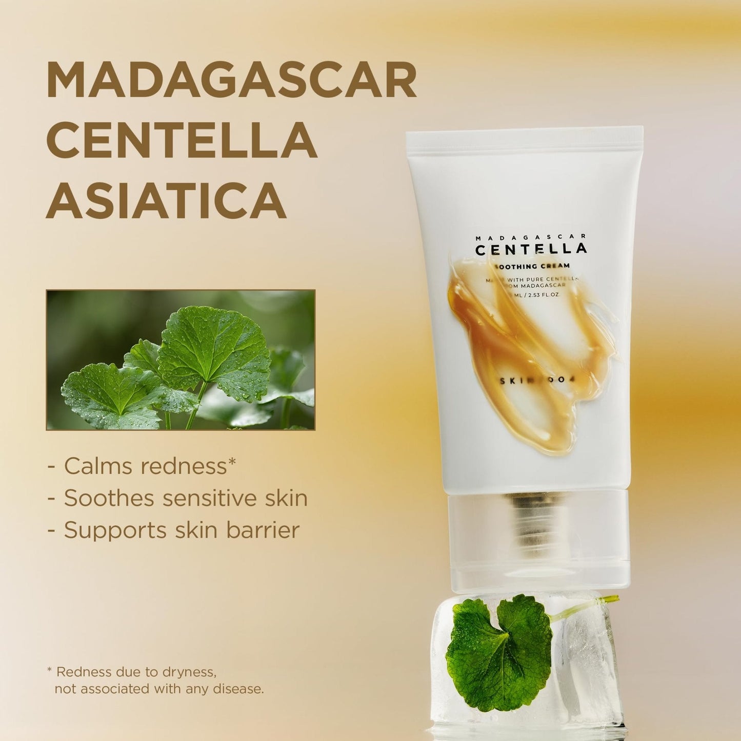 SKIN1004 Centella Soothing Cream, Face Moisturizer with Centella Asiatica, Korean Centella Moisturizer Cream for Soothing - Maple Wellness Supplements