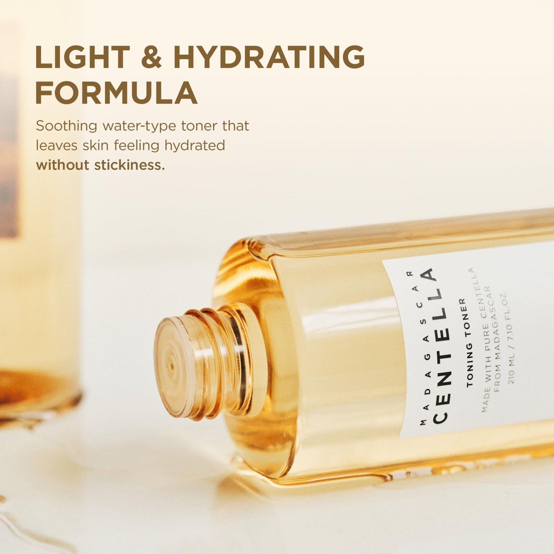 SKIN1004 Centella Toning Toner 7.10 fl.oz, 210ml, Korean Face Toner with Madagascar Centella Asiatica & Hyaluronic Acid for Hydrating - Maple Wellness Supplements