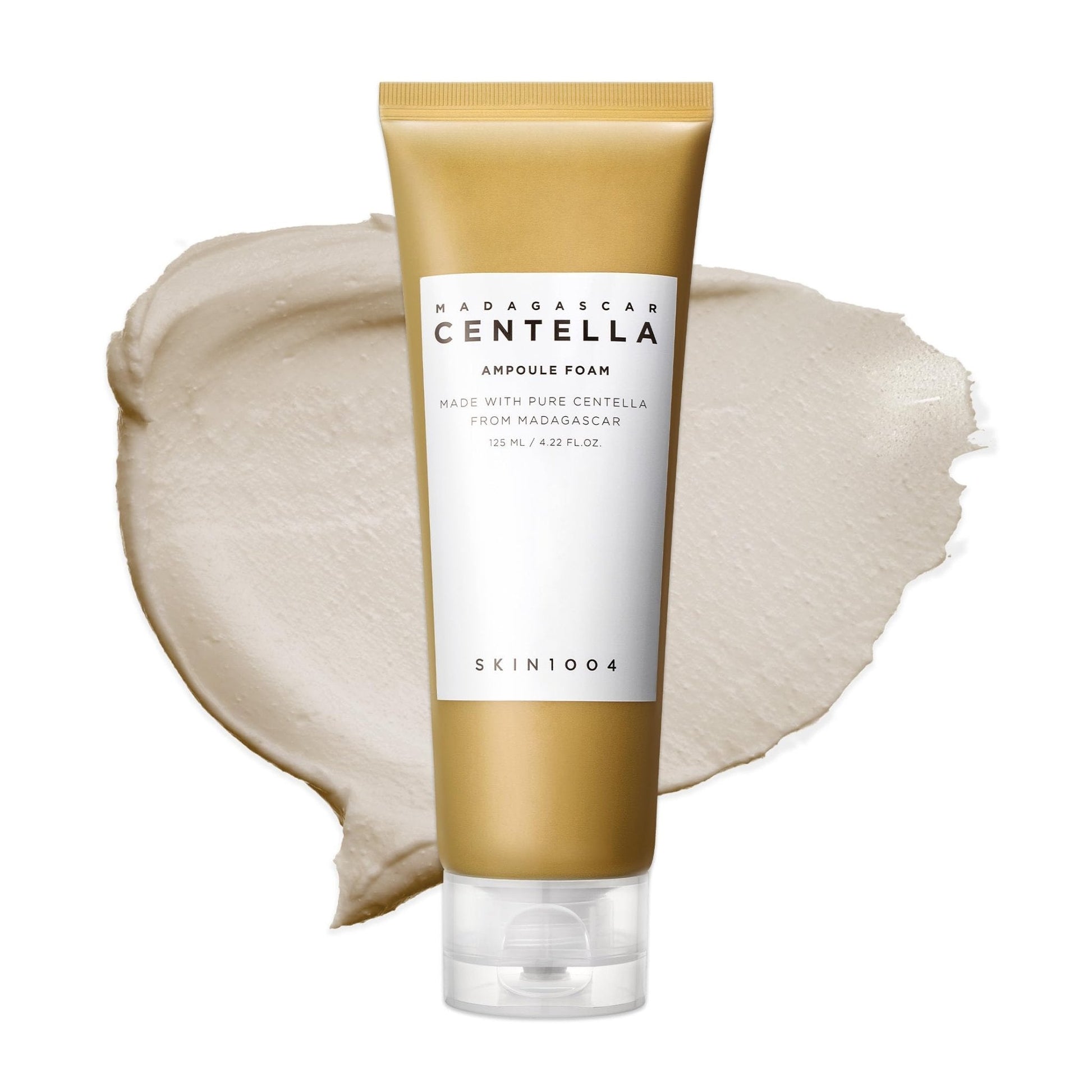 SKIN1004 Madagascar Centella Ampoule Foam, 4.23 fl.oz, Korean Face Cleanser & Makeup Remover - Maple Wellness Supplements