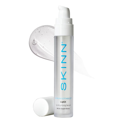 SKINN Lip Amplifying Serum, Lip6X with Peptides - Deep Moisturizing Serum Plumps, Hydrates & Smooths Lips & Boosts Collagen Production - Lip Care Products for Women - Maple Wellness Supplements