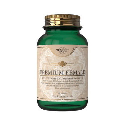 Sky Premium Life Female Multivitamin and Minerals Food Supplement – 60 Tablets - Maple Wellness Supplements