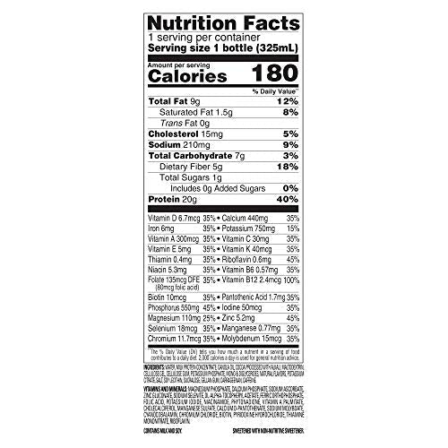 SlimFast Advanced Energy High Protein Meal Replacement Shake, Rich Chocolate, 20g - Maple Wellness Supplements