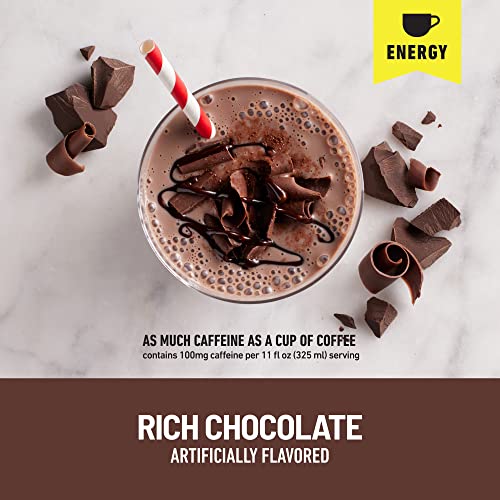 SlimFast Advanced Energy High Protein Meal Replacement Shake, Rich Chocolate, 20g - Maple Wellness Supplements