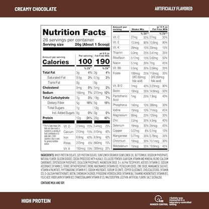 SlimFast High Protein Meal Replacement Powder, 26 Servings, Advanced Nutrition - Maple Wellness Supplements