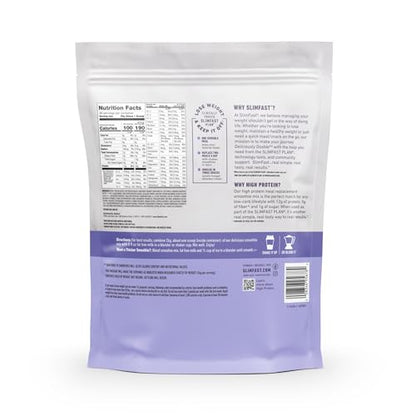 SlimFast High Protein Meal Replacement Powder, 26 Servings, Advanced Nutrition - Maple Wellness Supplements