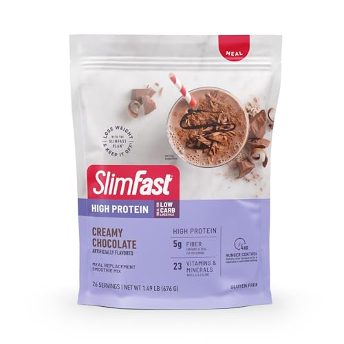 SlimFast High Protein Meal Replacement Powder, 26 Servings, Advanced Nutrition - Maple Wellness Supplements