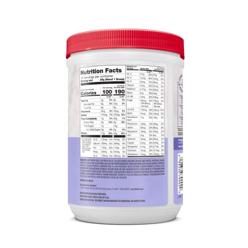 SlimFast Meal Replacement Smoothie Mix, 24 Servings, High Protein, Vanilla Cream, 20g - Maple Wellness Supplements