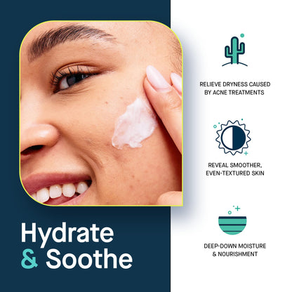 SLMD by Dr. Pimple Popper | Hyaluronic Acid Face Moisturizer 2.0 fl. oz. Hyaluronic Acid Moisturizer Cream for Face, Lightweight, Oil-Free Hydration for All Skin Types, Smooths & Soothes. - Maple Wellness Supplements