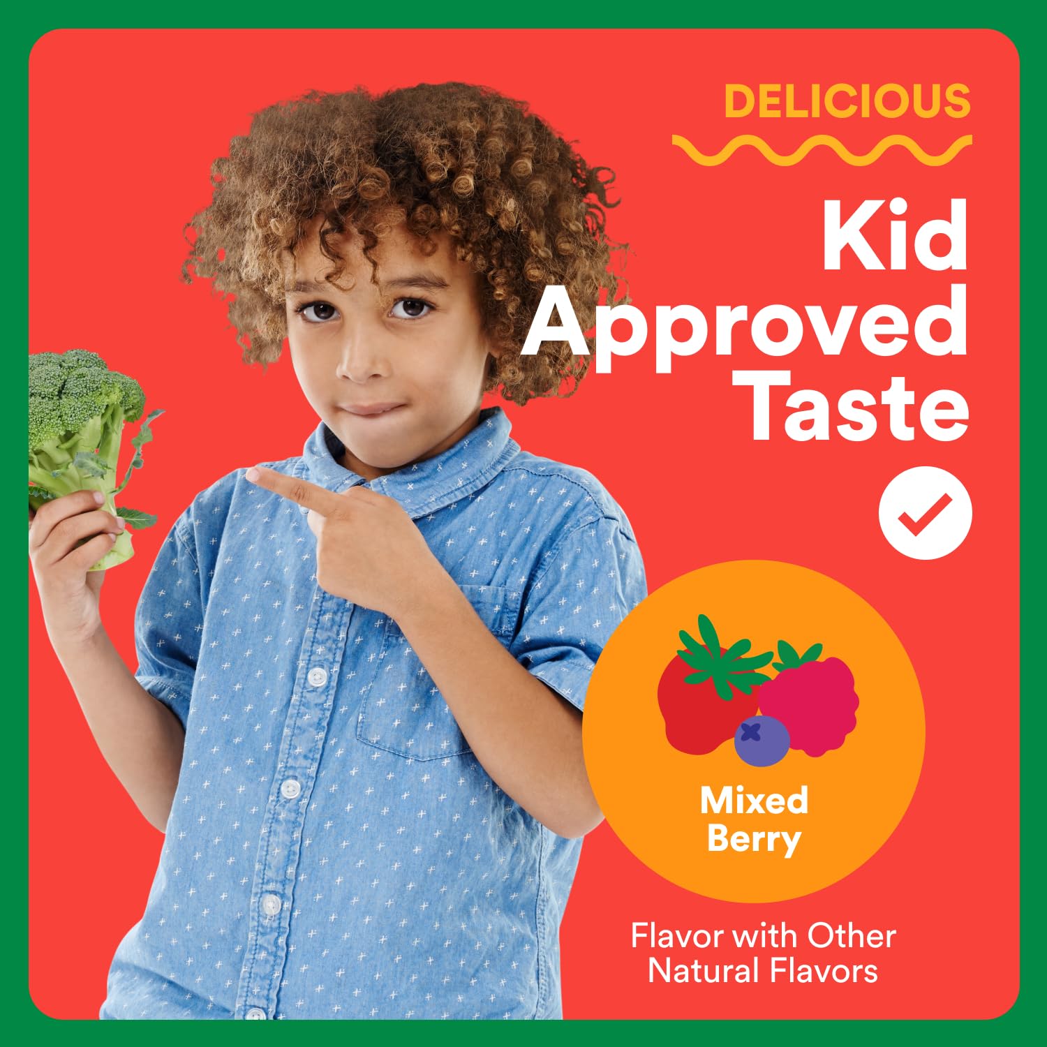 SmartyPants Kids Fiber & Veggies: Prebiotic Fiber Gummies for Kids, Fiber Supplement with Inulin, Organic Green Veggie Blend, Vegan, Gluten Free - Maple Wellness Supplements