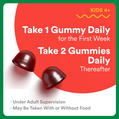 SmartyPants Kids Fiber & Veggies: Prebiotic Fiber Gummies for Kids, Fiber Supplement with Inulin, Organic Green Veggie Blend, Vegan, Gluten Free - Maple Wellness Supplements