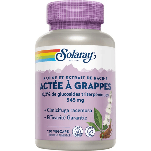 Solaray Black Cohosh 545 mg Capsules - Maple Wellness Supplements