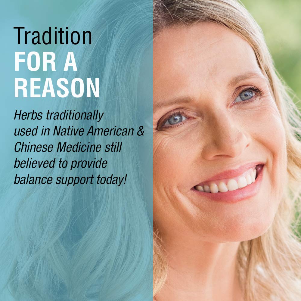 SOLARAY Female Hormone Blend SP-7C | W/Black Cohosh, Dong Quai, Passion Flower, Wild Yam & More | 100 VegCaps, 50 Serv. - Maple Wellness Supplements