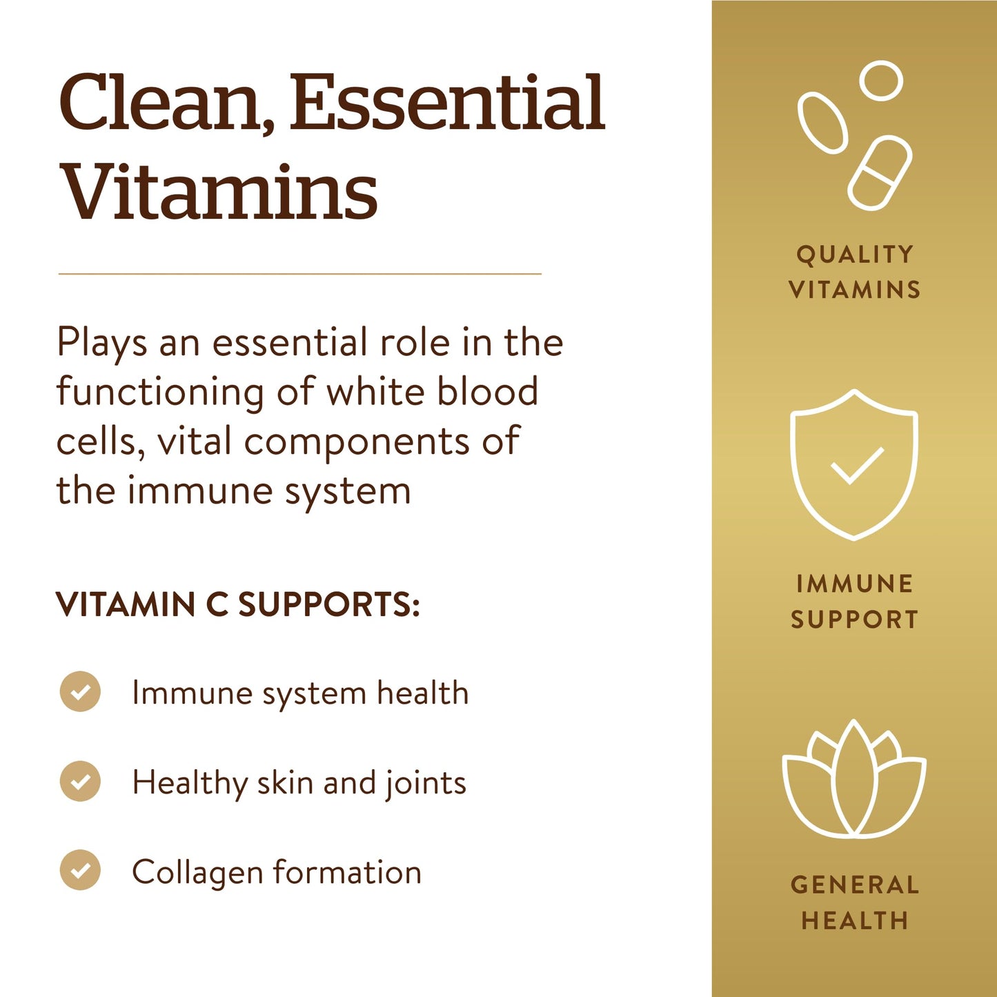 Solgar Vitamin C 1000 mg, 250 Vegetable Capsules - Antioxidant & Immune Support - Overall Health - Healthy Skin & Joints - Bioflavonoids Supplement - Maple Wellness Supplements