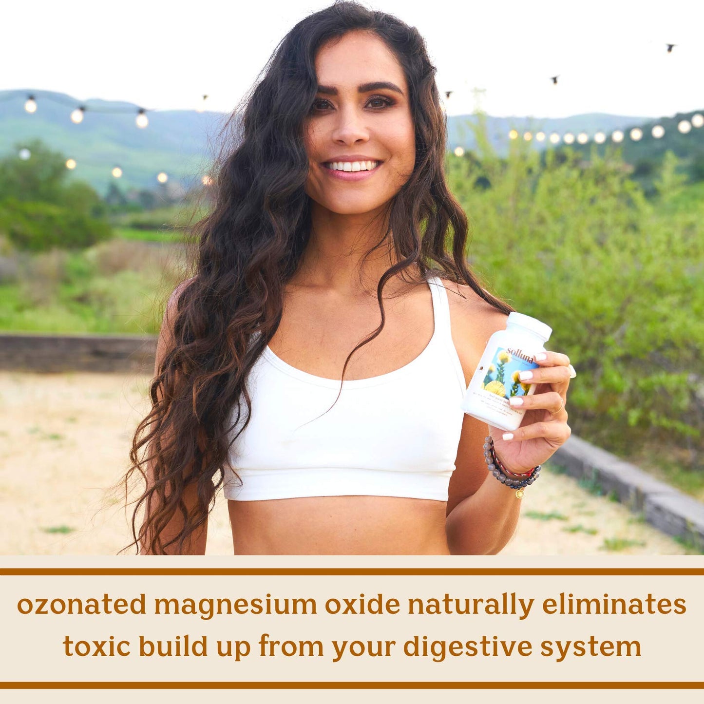 Solluna by Kimberly Snyder Oxygenated Magnesium Colon Cleanse with Asc2P — Gentle Detoxification and Bloating Relief — Fast Acting, Non-Laxative Detox for Digestive Health (90CT) Vegan & Non-GMO - Maple Wellness Supplements