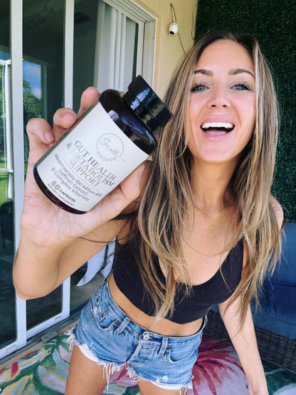 SORELLE SHOPPE Akkermansia Muciniphila Probiotic + Saffron + B Complex | Core Gut Health & Daily Wellness | Mood & Metabolism Support - Maple Wellness Supplements