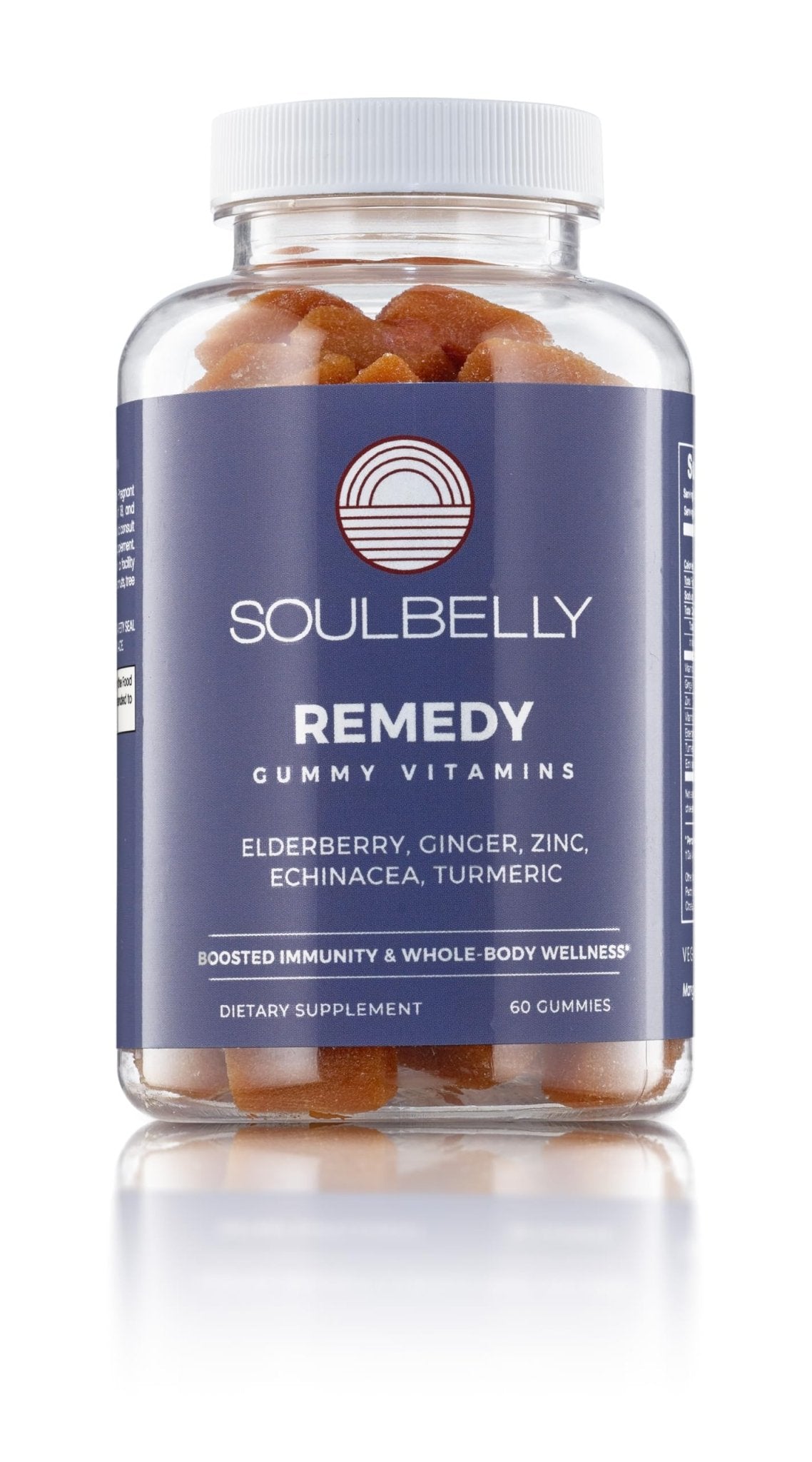 SOULBELLY Super Immunity | Remedy Vitamin Gummies for Immune Support | Vegan | Gluten-Free | Non-GMO | 60 Count - Maple Wellness Supplements