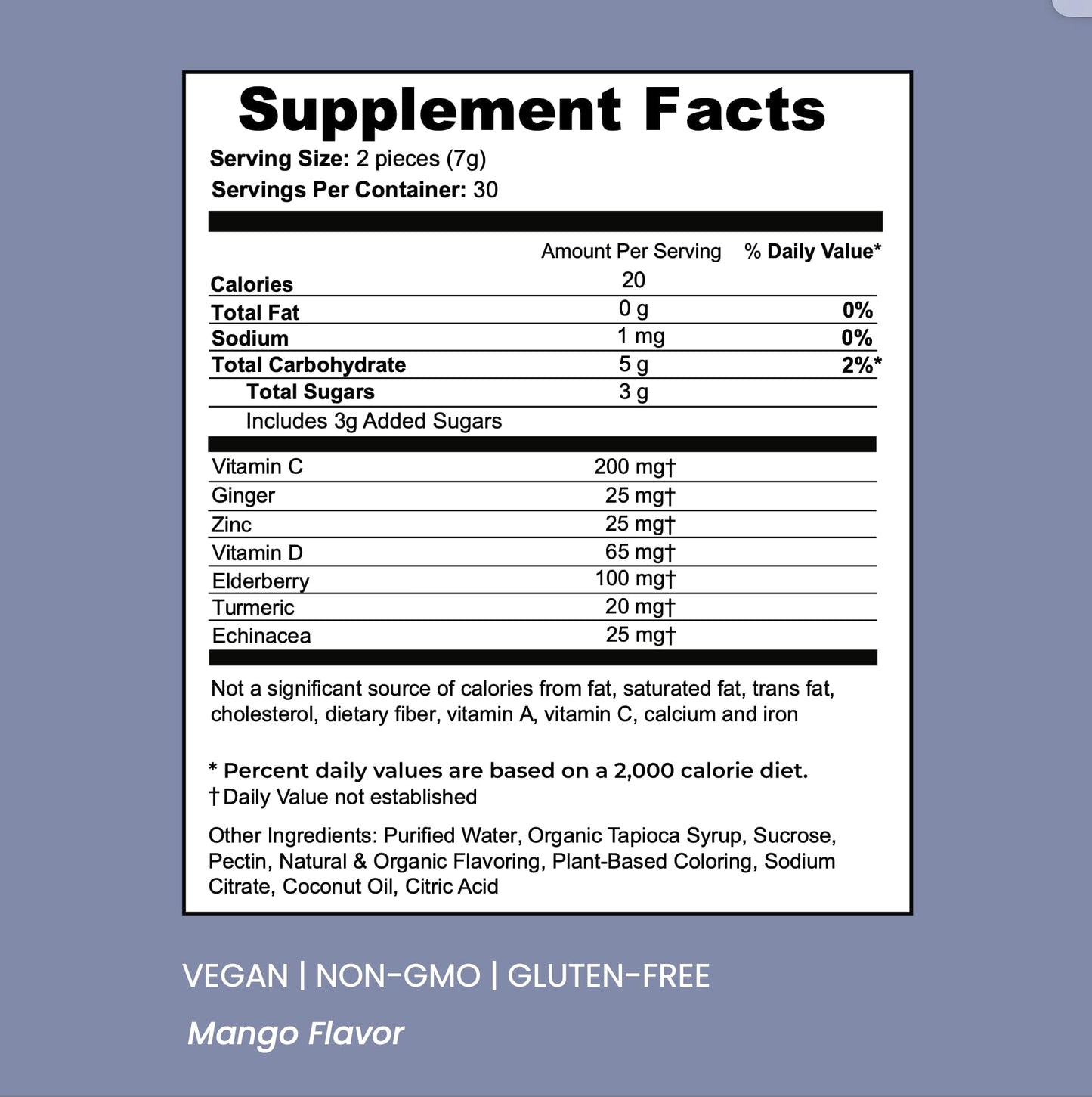 SOULBELLY Super Immunity | Remedy Vitamin Gummies for Immune Support | Vegan | Gluten-Free | Non-GMO | 60 Count - Maple Wellness Supplements
