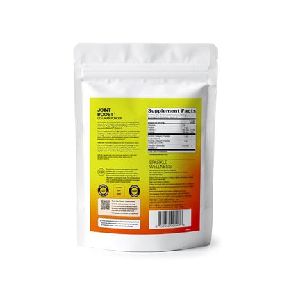 Sparkle Wellness FORTIGEL & TENDOFORTE Collagen Peptides | Collagen Powder with Calcium Ascorbate Vitamin C to Support Joint Mobility, Tendon & Ligament Health | Joint Boost (No Flavor) [30-Serves] - Maple Wellness Supplements