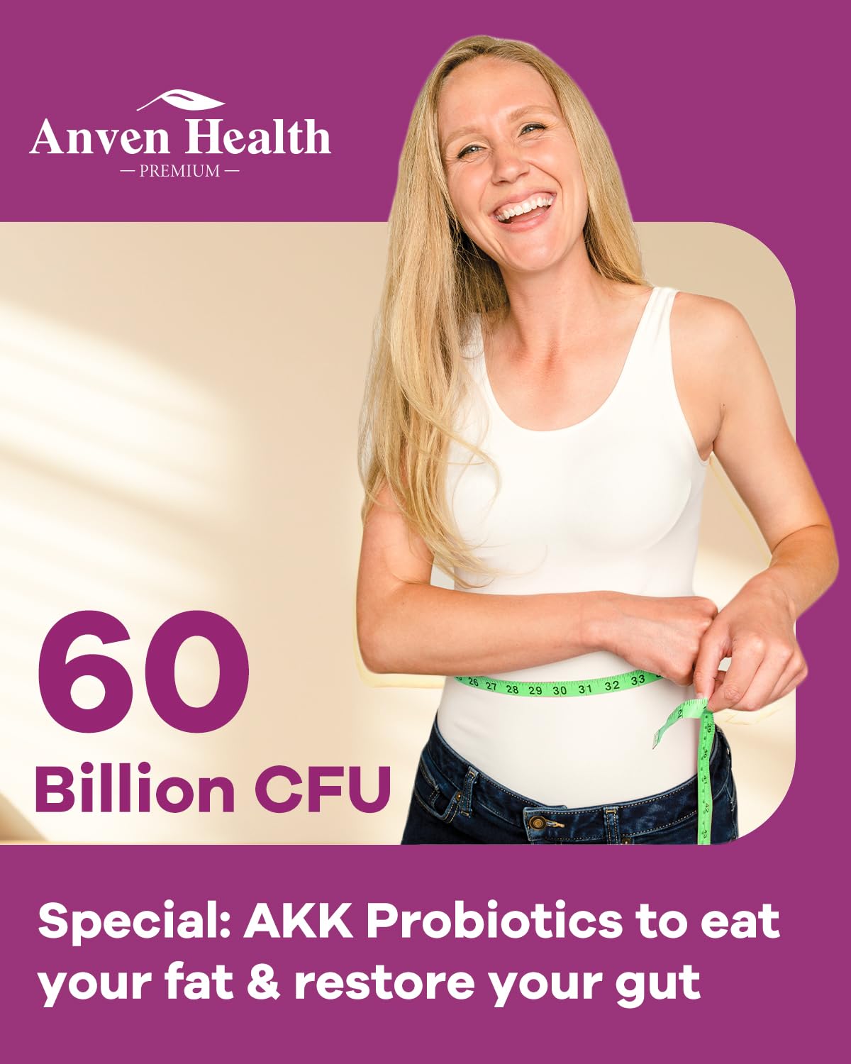 Spermidine 20mg + Fisetin 300mg + Akkermansia for Women丨Cellular Renewal, Metabolic & Gut Health - Maple Wellness Supplements