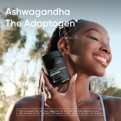 Sports Research® Organic Ashwagandha – Adaptogen for Relaxation, Calm & Sleep Support – Made with Organic KSM-66® – 600 mg – Non-GMO Verified, Gluten-Free, Certified Vegan – 90 Veggie Capsules - Maple Wellness Supplements