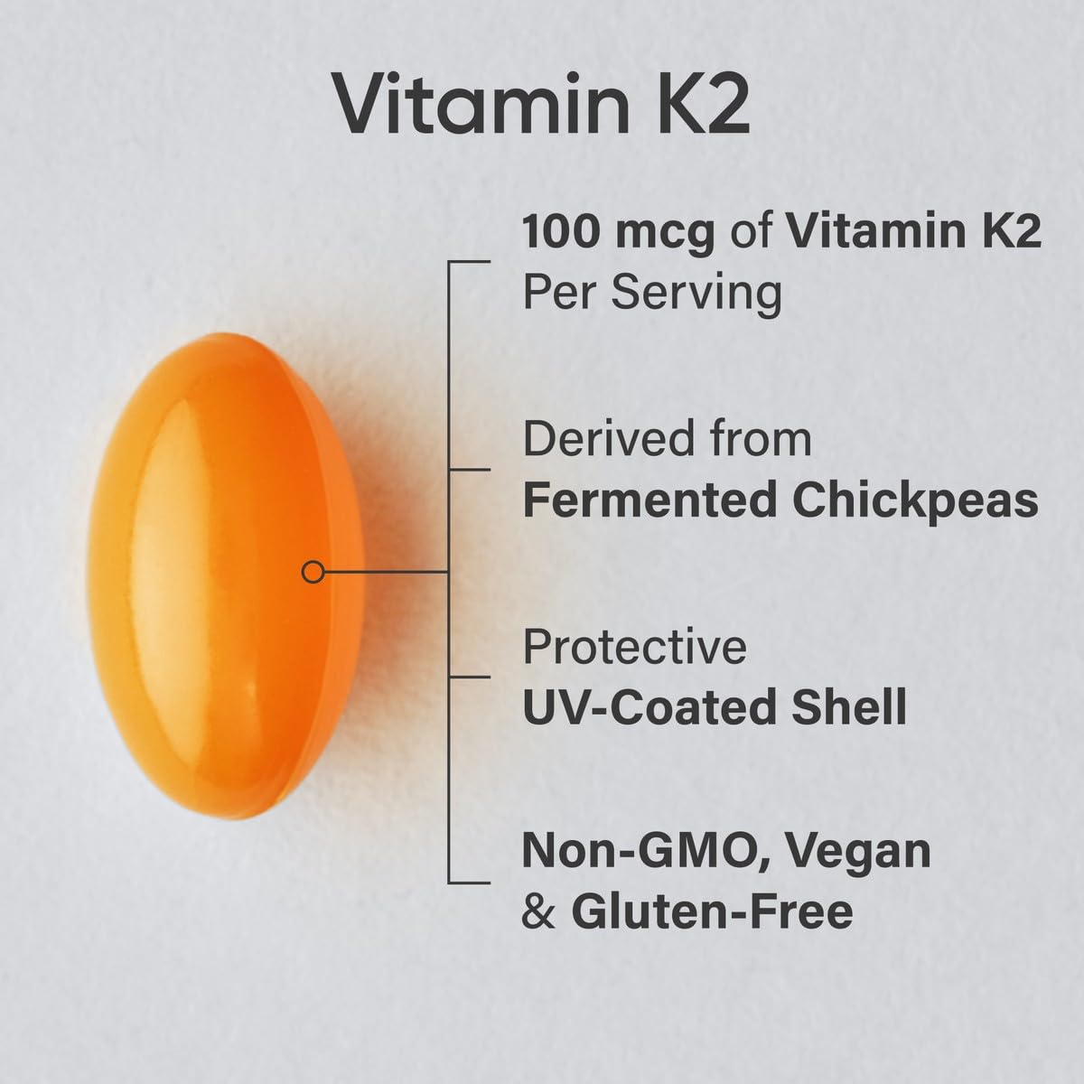 Sports Research Vitamin K2 as MK-7 100mcg with Coconut MCT Oil - 120 Veggie Softgels (4 Month Supply) Vegan Certified, Non-GMO Verified, Gluten & Soy Free - Maple Wellness Supplements