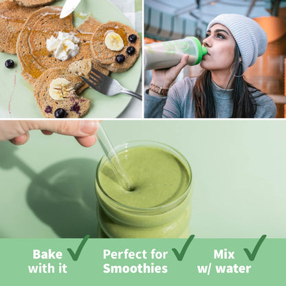 Sprout Living Epic Protein, Plant Based Protein & Superfoods Powder, Vanilla Lucuma Powder | 20 Grams Organic Protein Powder, Vegan, Non Dairy, Non-GMO, Gluten Free, Low Sugar (1 Pound, 12 Servings) - Maple Wellness Supplements