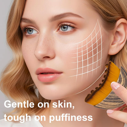 Stainless Steel Gua Sha Tool & Lymphatic Drainage Face Brush Set, TWPER Facial Massage Kit for Jawline Sculpting - Maple Wellness Supplements