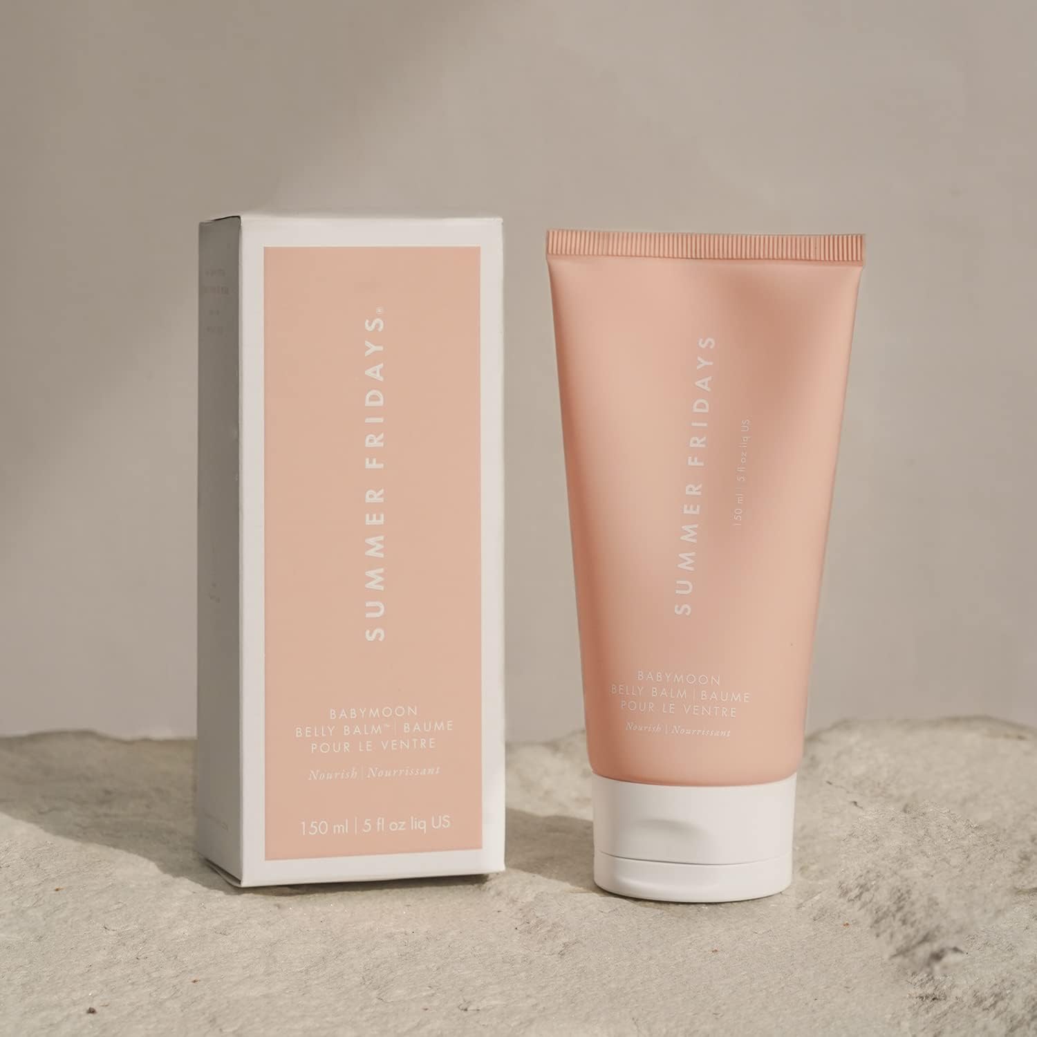 Summer Fridays Babymoon Belly Balm - Nourishing Balm + Body Moisturizer Enriched with Calendula Oil + Vitamin E to Help Reduce - Maple Wellness Supplements