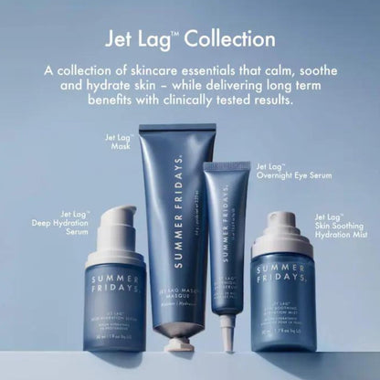 Summer Fridays Jet Lag Overnight Eye Serum - Nourishing Undereye Treatment for Dark Circles - Helps to Hydrate, Smooth, Firm & Depuff - Enriched with Glycerin to Lock in Moisture (0.5 Fl Oz) - Maple Wellness Supplements